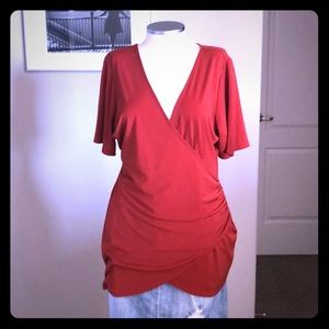 Wrap around tunic